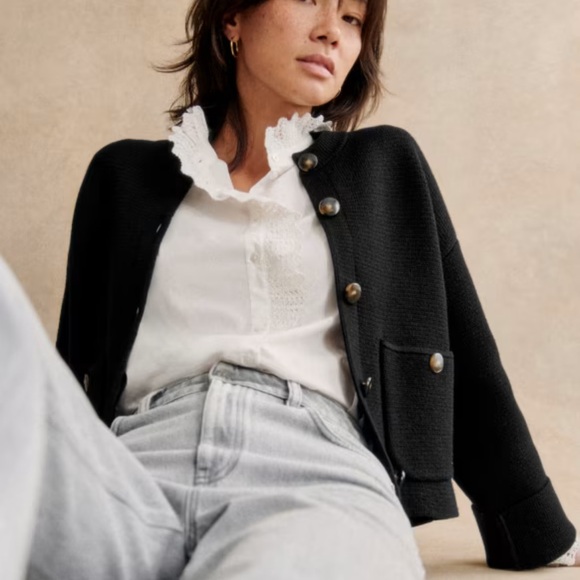 🆕 Sezane Valerio Jacket - Picture 1 of 2